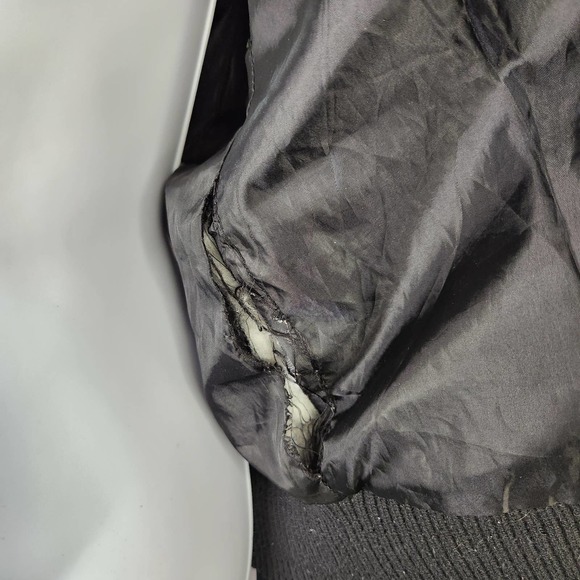 Jack by BB Dakota Multicolor Chevron Puffer Jacket - Picture 13 of 16